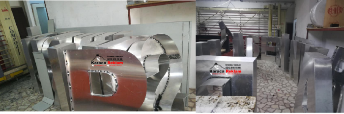 ALÜMİNYUM HARF ALAMİYON HARF ALAMİYON HARF ALİMİNYUM HARF KAYNAK REKLAM TABELA MEYDAN