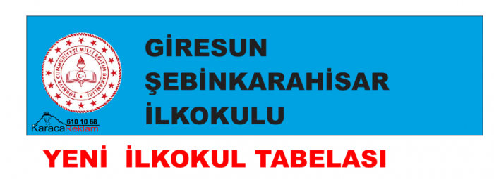 yeni okul tabelası logo