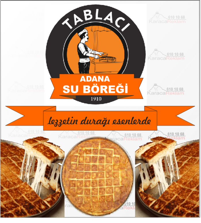 tablacı adana su böreği kurumsal logosu 