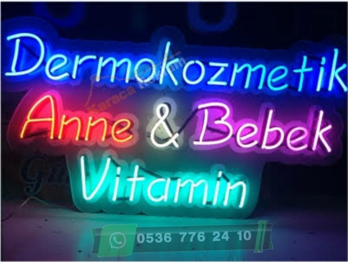 Eczane neon tabela eczane neon LED tabela eczane tabelaları cam yazısı cama neon yazısı camda neon y