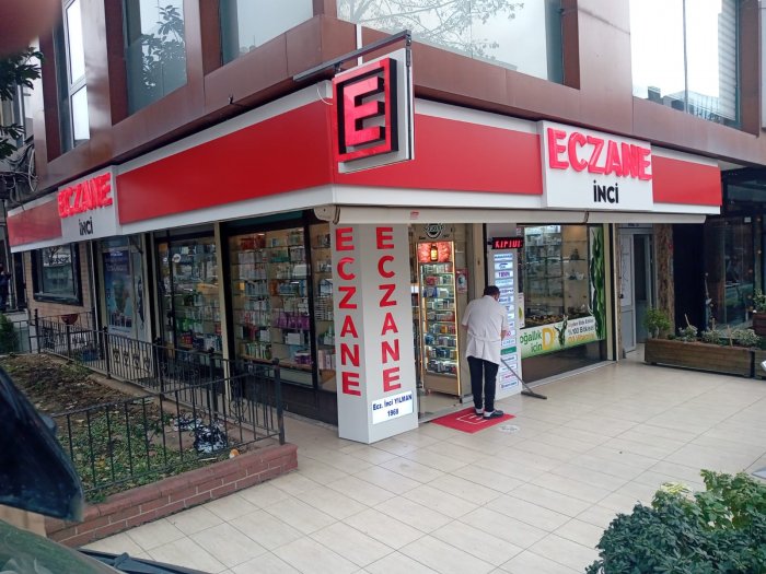 İstanbul Eczane tabelası eczane tabelaları eczane tabelası eczane e tabela çift yönlü logo eczane ka