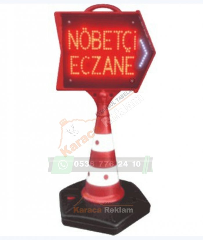 Eczanelerin iki yönden en az 500 metreden gözükebilmesi için hastaların eczaneleri daha kolay bulabi