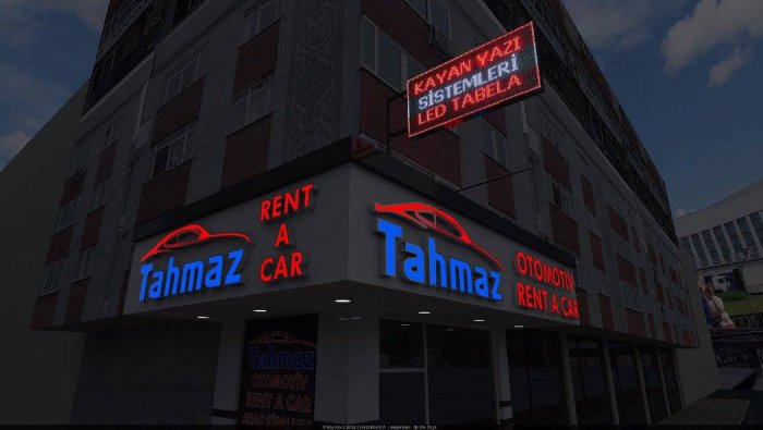 3d tabela üçd tabela örneği 3d tabela yapan firma 3d tabelalar 3d tabela tasarımı